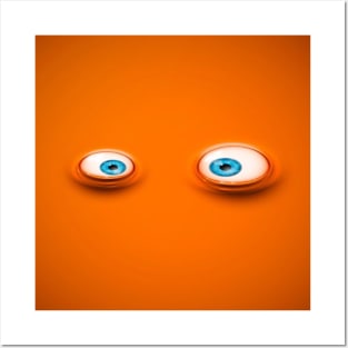 Orange Bugeye Posters and Art